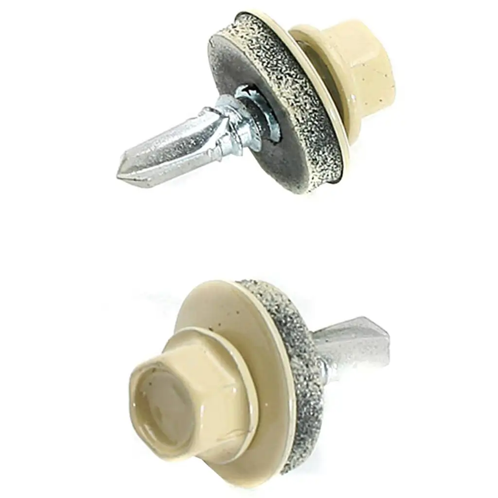 Саморез кровельный 5,5х19мм RAL1014 бежевый