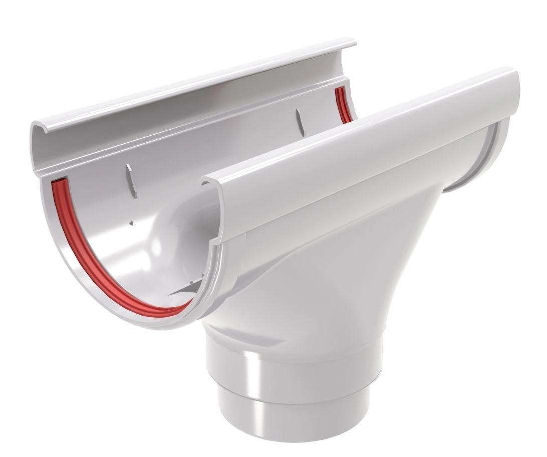 Воронка желоба 135мм ПВХ Grand Line (белый)