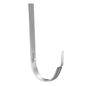 Карнизный крючок длинный 125 мм металл Optima (белый)