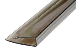 Профиль торцевой бронза П 6х2100мм