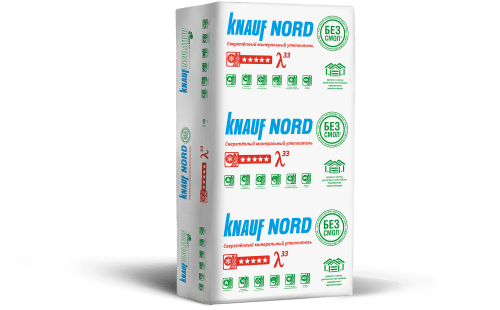 Теплоизоляция KNAUF NORD TS 033 плита 6