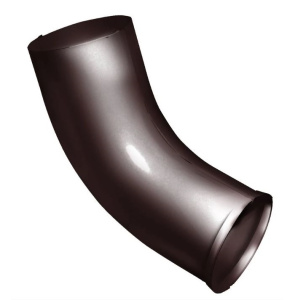 Колено стока металл Grand Line (RAL 8017 шоколад) 100 мм