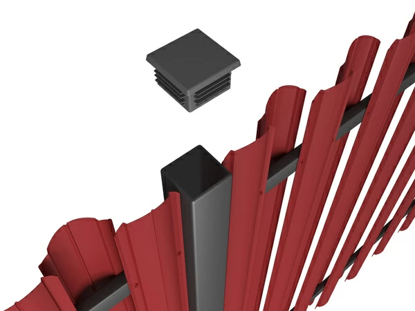 Заглушка к трубе профильной