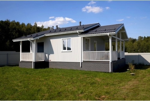 Сайдинг вертикальный GRAND LINE Standart серый 3000*193мм 0,48м² в Находке