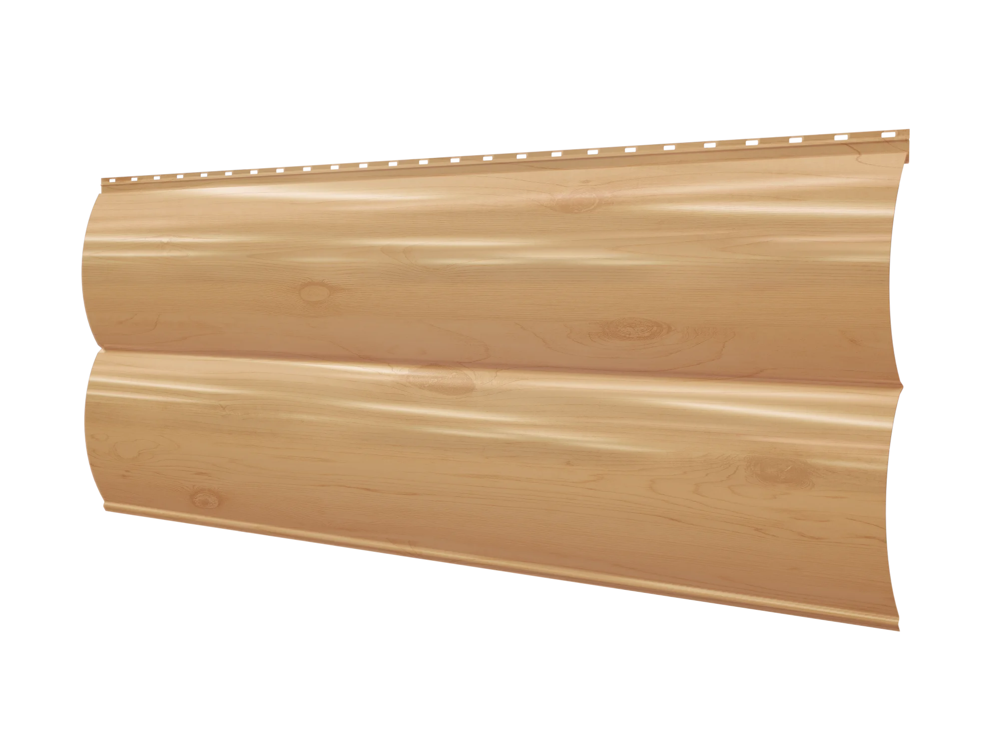 Металлосайдинг Двойное бревно