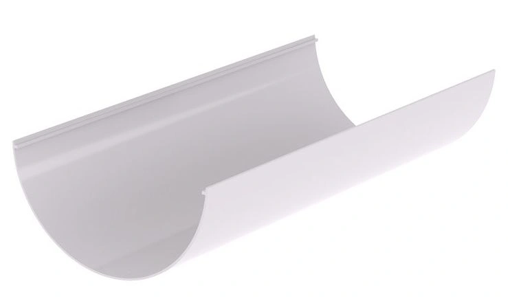 Желоб водосточный 120мм ПВХ Grand Line (белый) L=3000 мм.