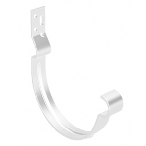 Карнизный крючок короткий полоса 240 мм металл GrandLine (RAL 9003 сигнально белый) 150 мм