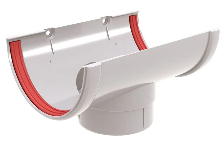 Воронка желоба 120мм ПВХ Grand Line (белый)