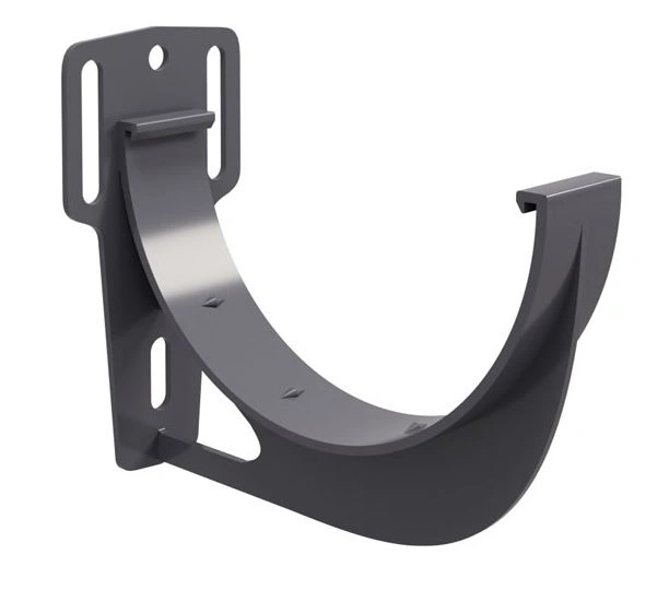 Кронштейн желоба 120мм ПВХ Grand Line (графит)