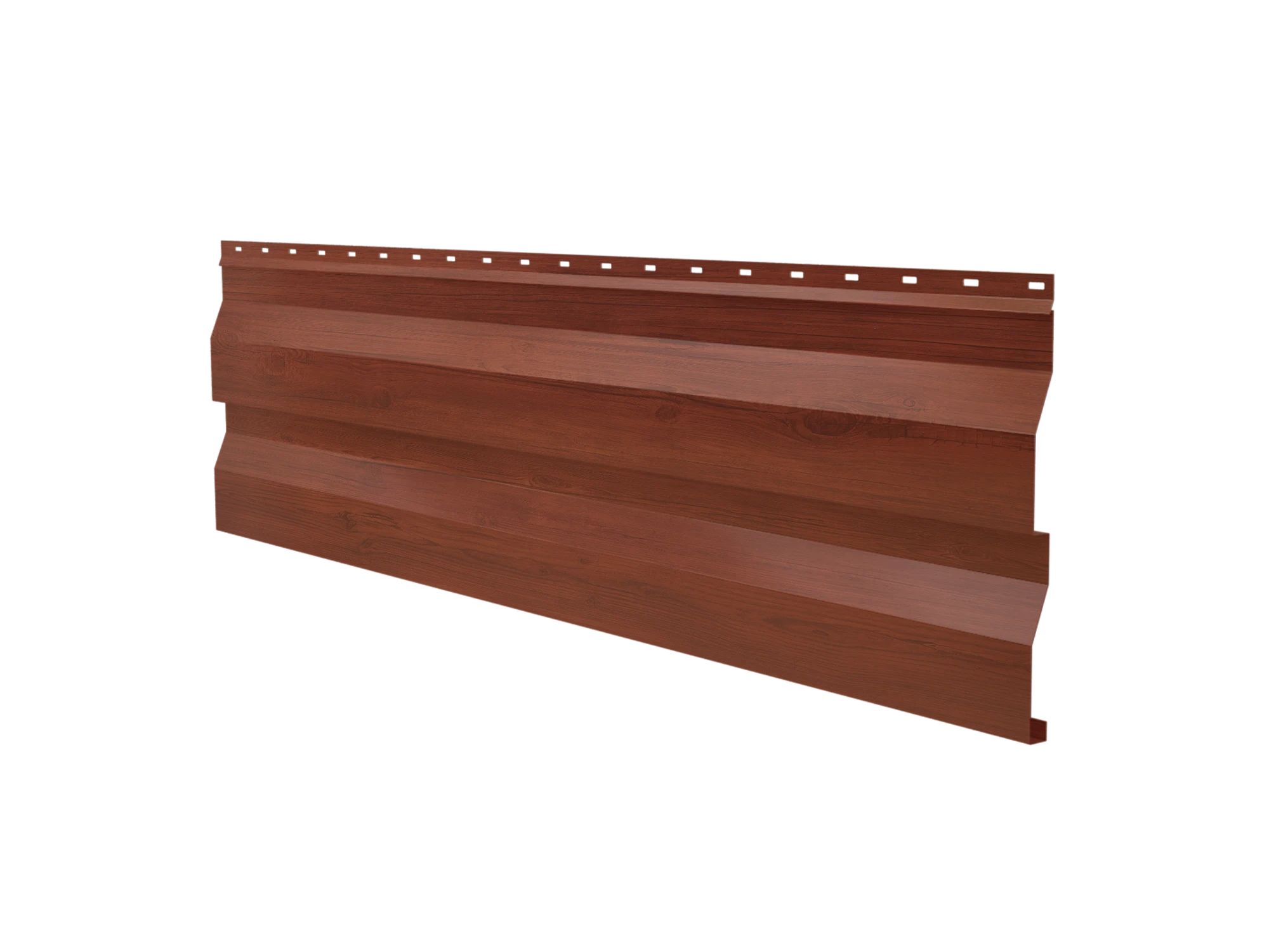 Металлосайдинг Корабельная доска 263 (238) (0,45/античный дуб 3Д)