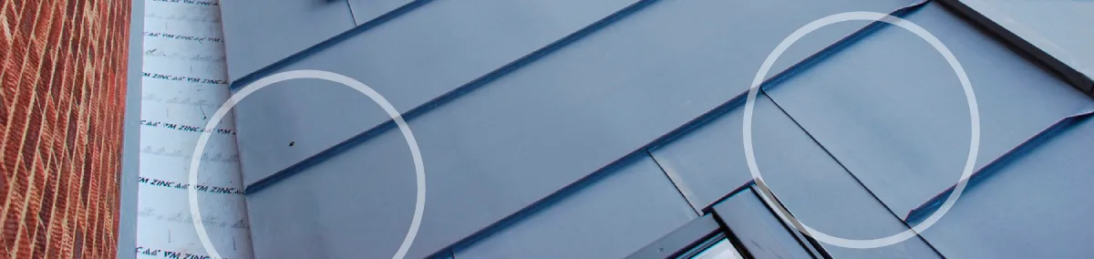 волнистость на фальцевой кровле