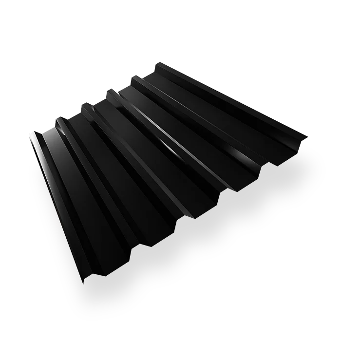 Профнастил Н-44 9005 черный