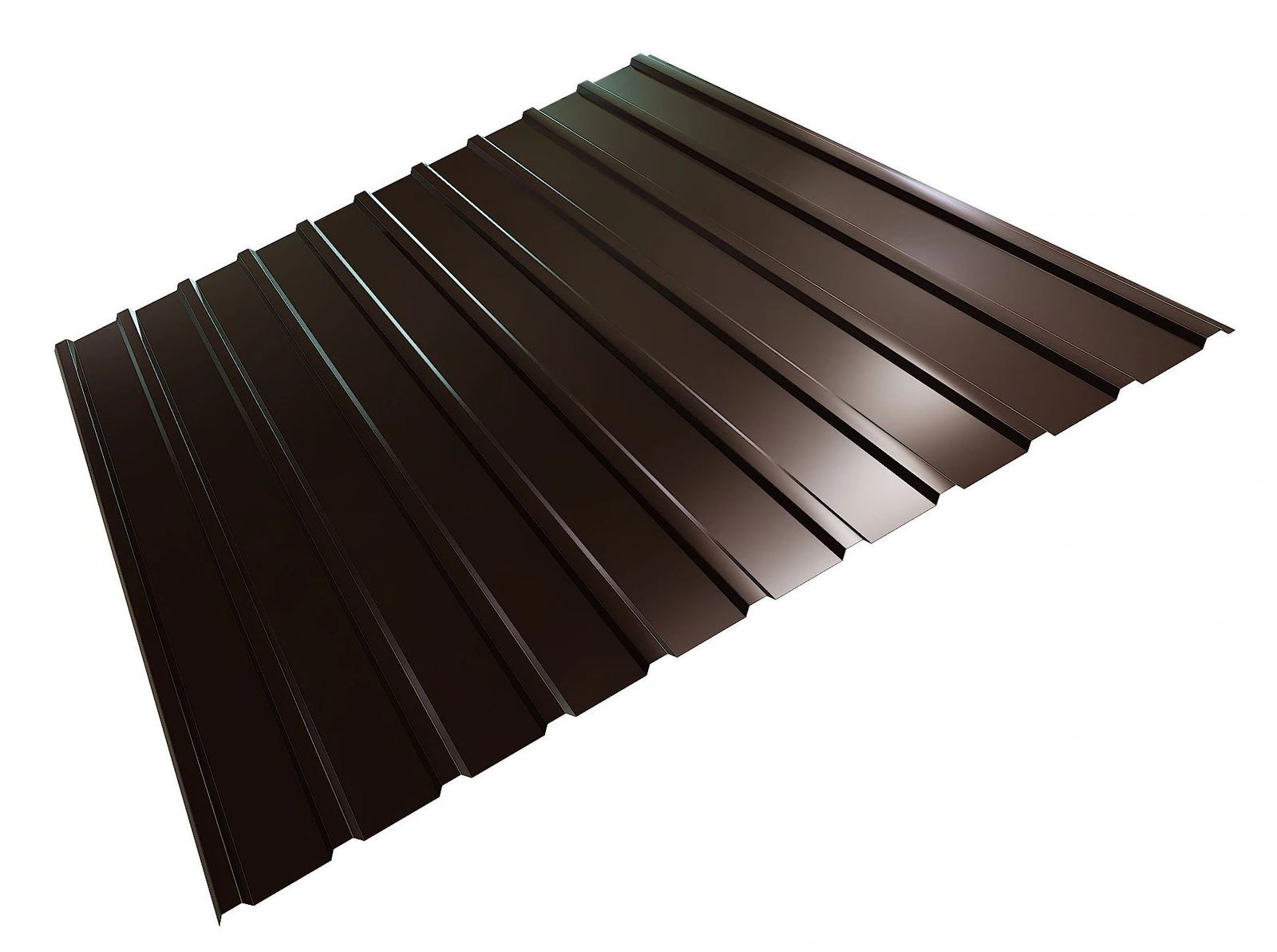 Профнастил С-10 (Р) 1168 (1125) (0,45/8017 шоколад)