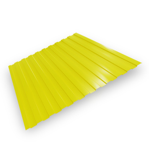 Профнастил С-10 1018 желтый